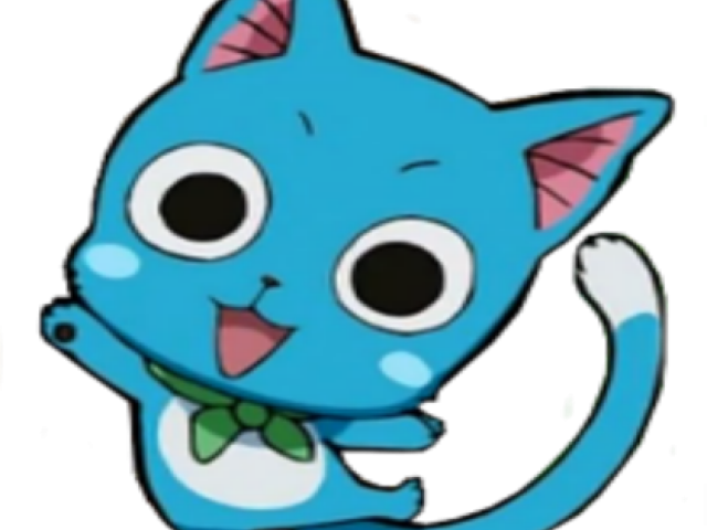 Chibi Clipart Fairy Tail - Anime Chibi Fairy Tail Happy (640x480)