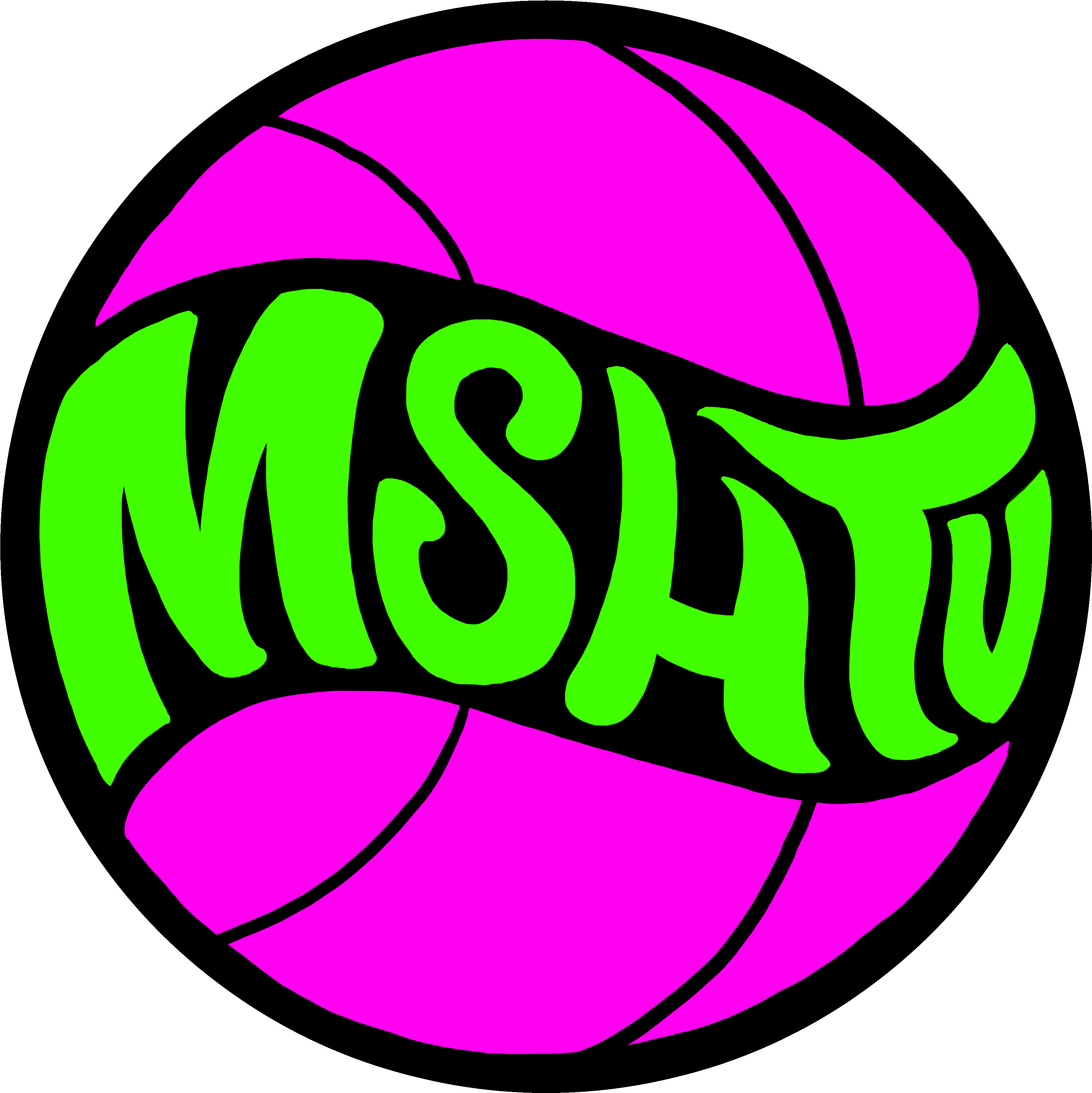 Mshtv Camp Green Pink Logo - Mikey Williams 8th Grade (4200x4200)