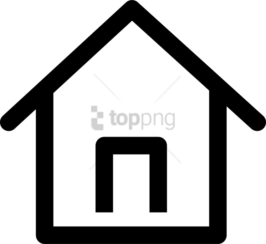 Free Png Home Icon Free Png Image With Transparent - Home Icon Svg (850x779)