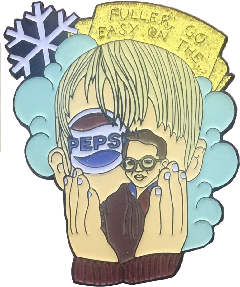 Home Alone Oversized Pin - Home Alone Pin (1024x1013)