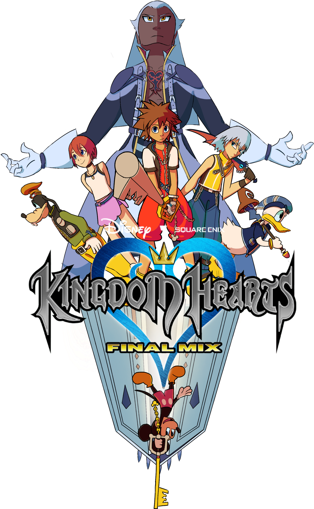 “although My Heart May Be Weak, It's Not Alone - Kingdom Hearts (1280x1920)