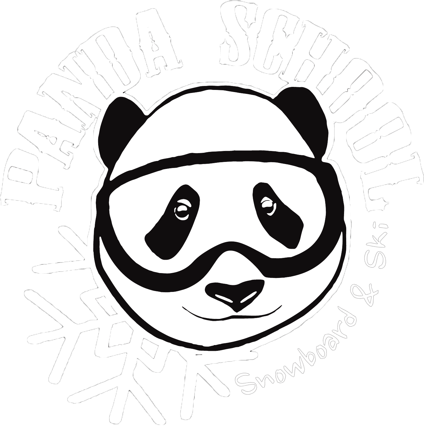 Panda School Sierra Nevada - Cartoon (1818x1526)
