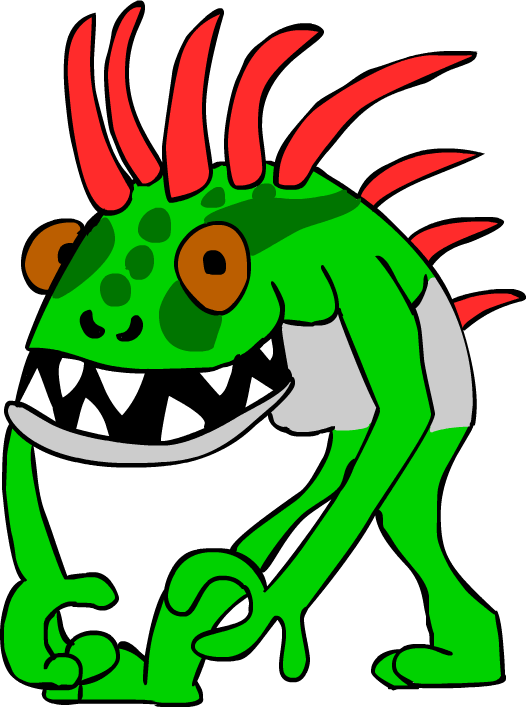 Sea Monster Artwork - Sea Monster Artwork (526x707)