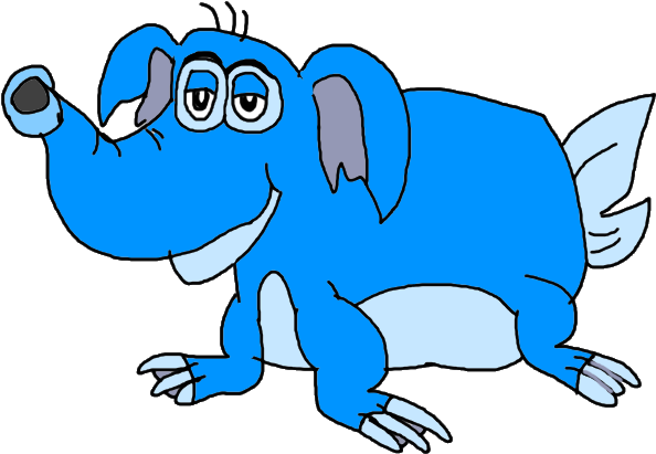 Elephant-like Sea Monster By Kallytoonsstudios - Elephant-like Sea Monster By Kallytoonsstudios (641x459)