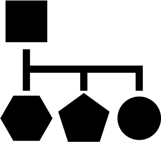 Bank Png File - Formas Geométricas Pretas (512x512)