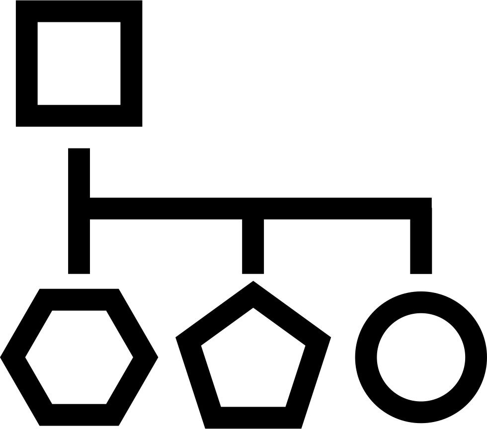 Geometric Shapes Graphic Comments - Formas Geométricas Pretas (980x864)