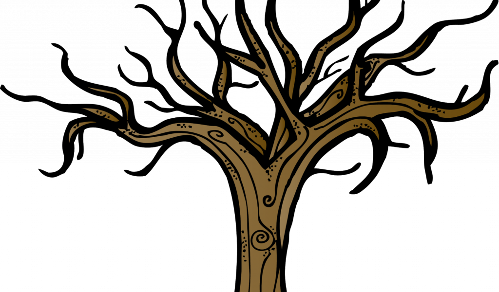 Download By Size - Winter Tree Clipart Png (1024x600)