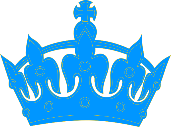 Crown Royal Clipart Blue - Crown Royal Clipart Blue (600x446)
