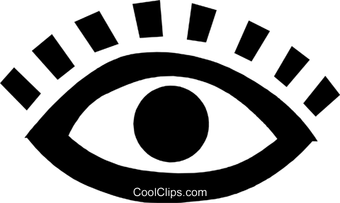 Ojo Libres De Derechos Ilustraciones De Vectores Clipart - Italian Marble Flooring Design (480x287)