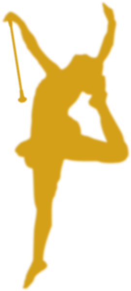 Baton Twirler Clip Art (270x600)
