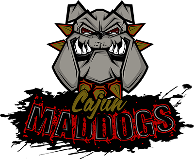 Cajun Maddogs Logo Final Rev - Cartoon (400x327)