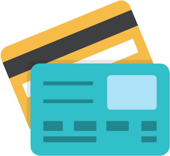 Simply Follow The Instructions Below To Pay Using The - Credit Card Vector Png (589x540)