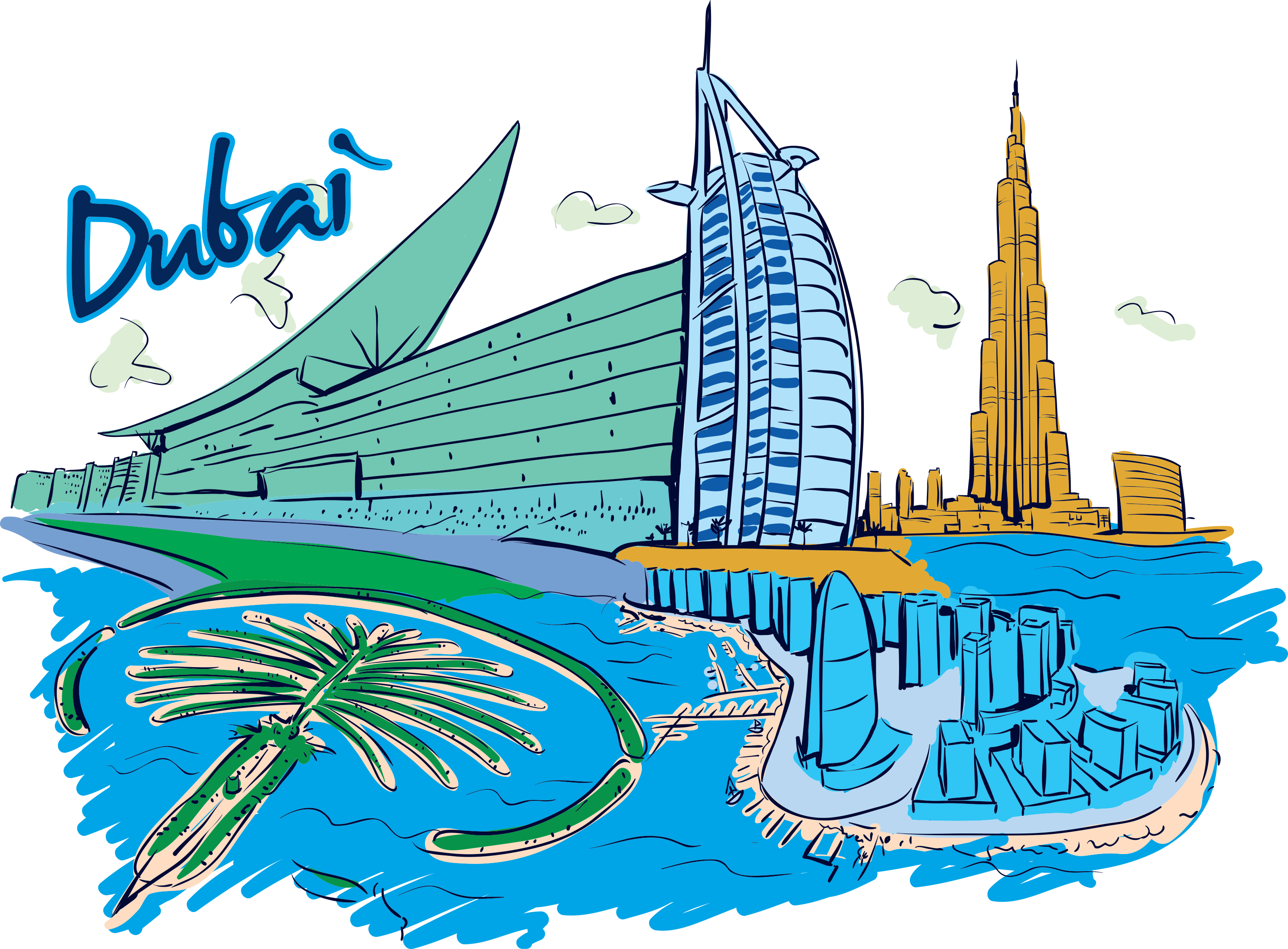 7 Unique Things You Can Only Do In Dubai - Dubai Tour Packages Design (3000x2209)