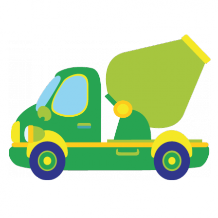 Stickers Camion Toupie - Stickers Camion Toupie (448x448)