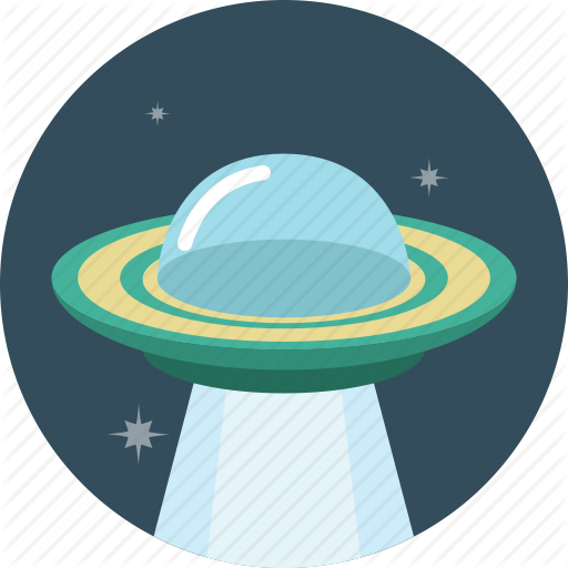 Ufo Flat Icon (512x512)