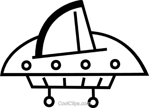Ufo Royalty Free Vector Clip Art Illustration - Công Ty Tnhh Mtv Vận Tải Và Xây Dựng Tranco (480x347)