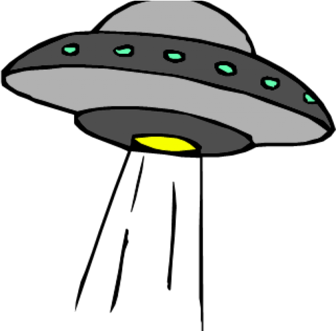 Drawn Ufo Spaceship - Alien Space Ships Cartoon (640x480)