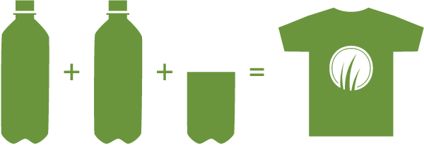 Malha Pet - Camisa Feita De Pet (600x206)