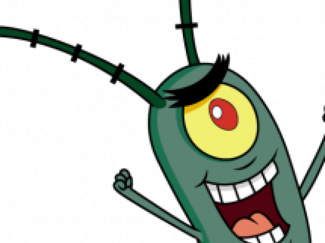 Plankton Spongebob Cartoon Clipart Pictures Plankton - Sheldon Plankton (640x480)