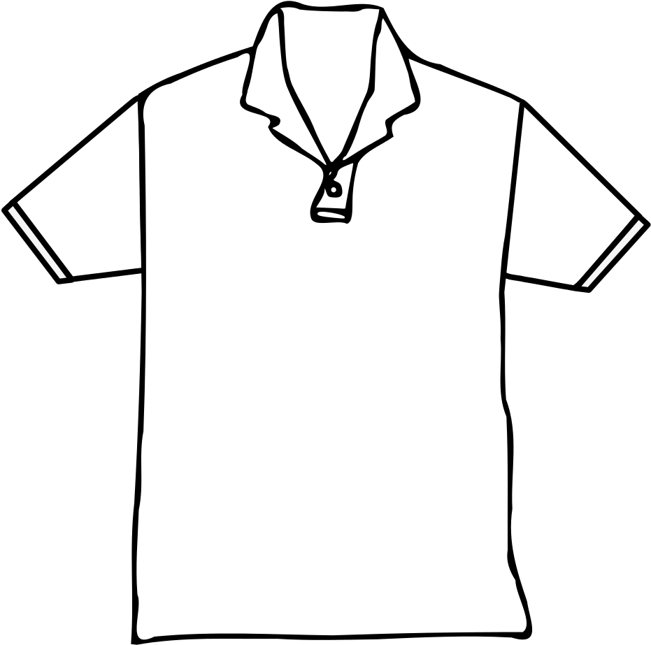 Polo At Getdrawings Com Free For Personal - Polo Shirt Template (1000x1000)