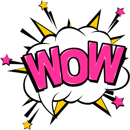 Wow Pop Art Png (480x640)
