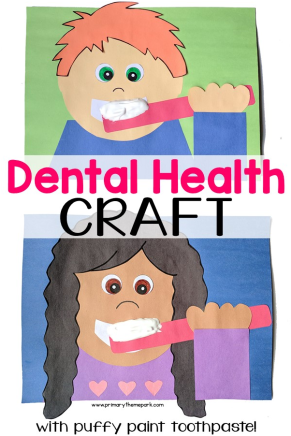 Dental Health Craft For Kids - Dental Health Craft (665x435)