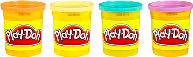Play Doh Png - Yellow Play Doh Transparent (400x400)