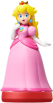 Nintendo Game - Amiibo Peach Super Mario (380x408)