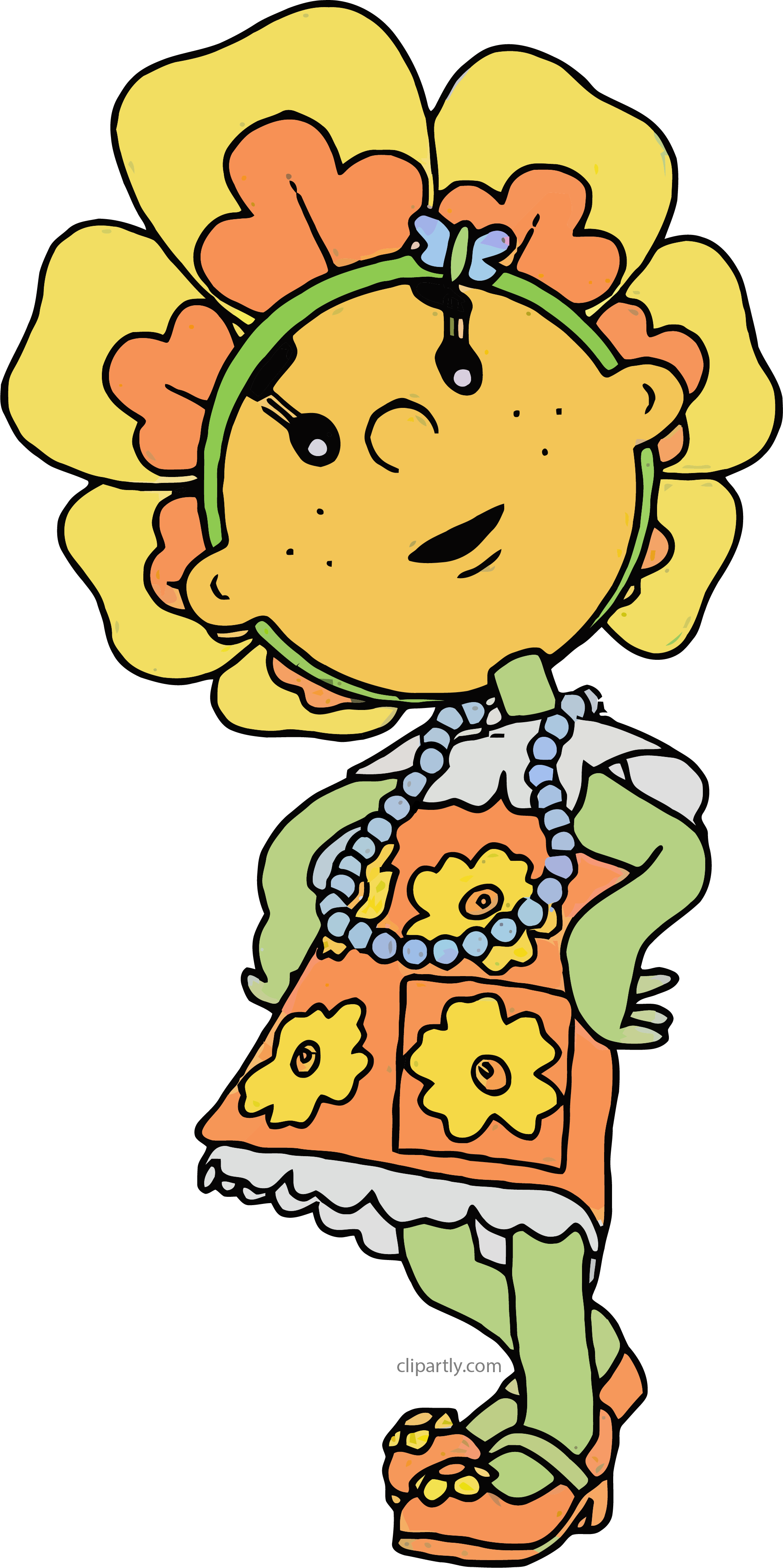 Primrose Fifi And The Flowertots Clipart - Fifi And The Flowertots Icon (1983x3971)