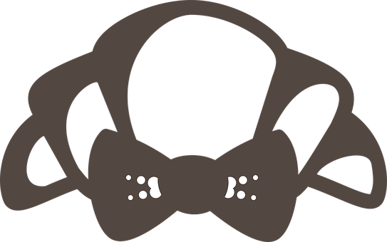 Croissant, Fancy, Bow, Tie, Bowtie - Croissant, Fancy, Bow, Tie, Bowtie (543x340)