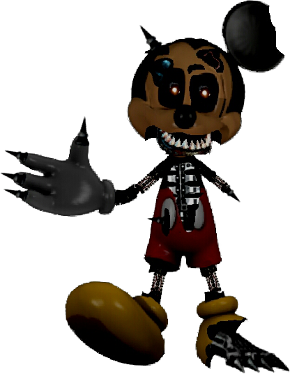 Revenant Mickmick By Fnati Fal - Five Nights At Treasure Island Mickmick (416x537)