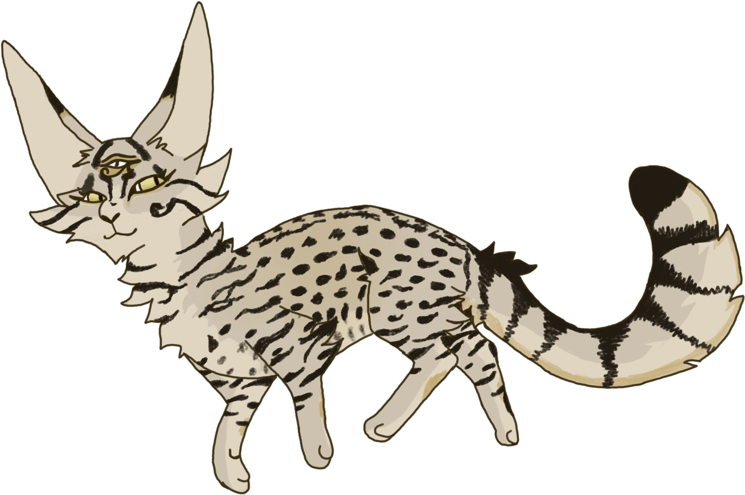 Egyptian Mau Ramzacat Deviantart - Egyptian Mau Drawing (1600x1020)