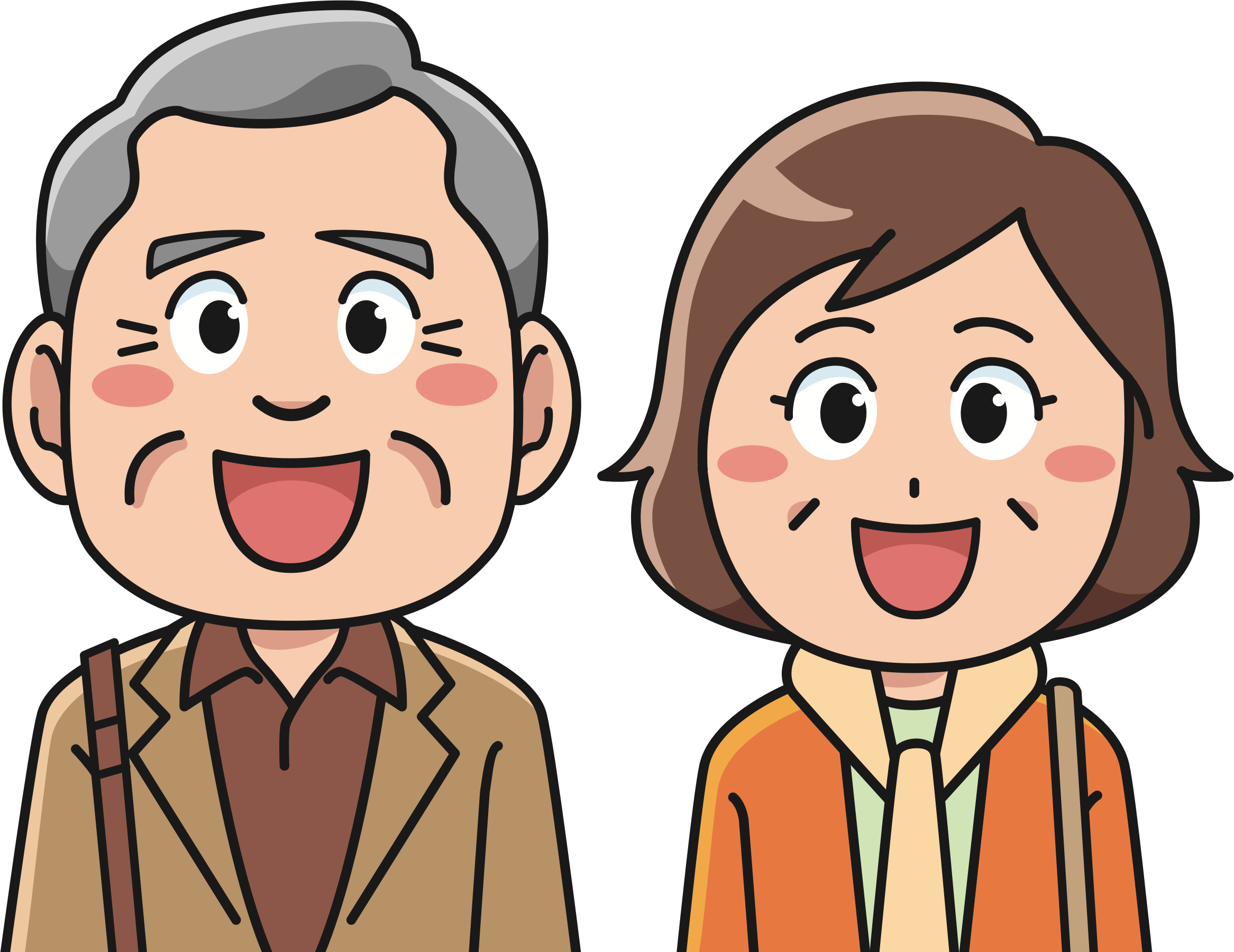 Big Image - People Smile Clip Art (2333x1800)