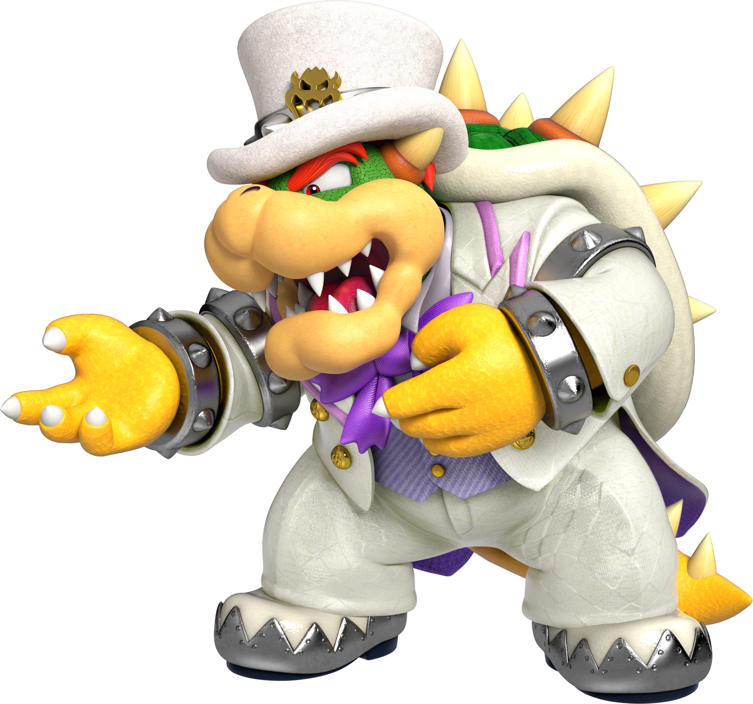 Smash Switchi See Your Crossdressing Link And Raise - Mario Odyssey Wedding Bowser (2500x2339)