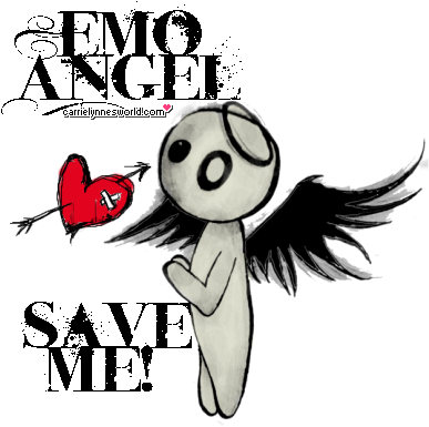 [ Please Click Me Tender ] - Emo Angel Save Me (400x400)