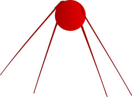 Sputnik 1 Sputnik - Sputnik Clip Art (463x340)