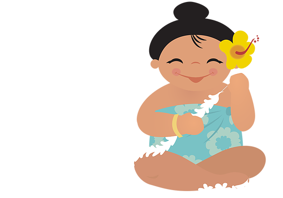 After Completion Of The Grant, Basic Hawaiian Was Purchased - Cartoon (600x480)