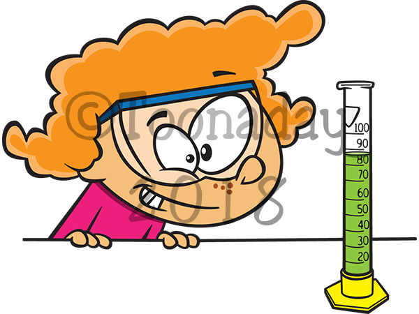 Chemistry Cartoon Girl School (600x450)