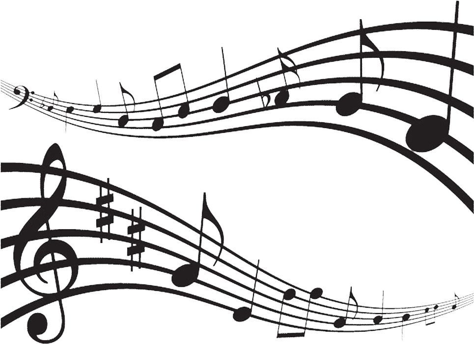 Music Notes Card Images - Music Note Wall Sticker (1024x768)