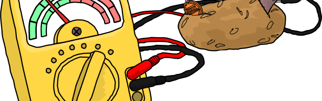 Multimeter For Bias - Multimeter Cartoon (631x198)