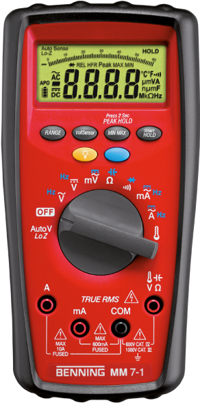 Benning Mm 7-1 - Multimeter Benning Mm7 1 (600x600)