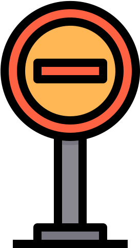 Do Not Enter Free Icon - Circle (512x512)