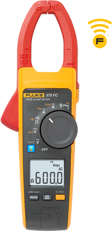 Fluke 375 Fc True-rms Ac/dc Clamp Meter - Fluke 370 Fc Series (903x903)