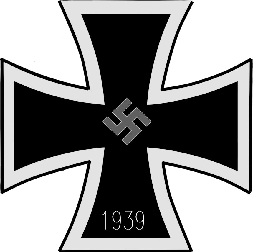 Wwii Nazi German Iron Cross By Forcemation On Deviantart - Cross (936x853)