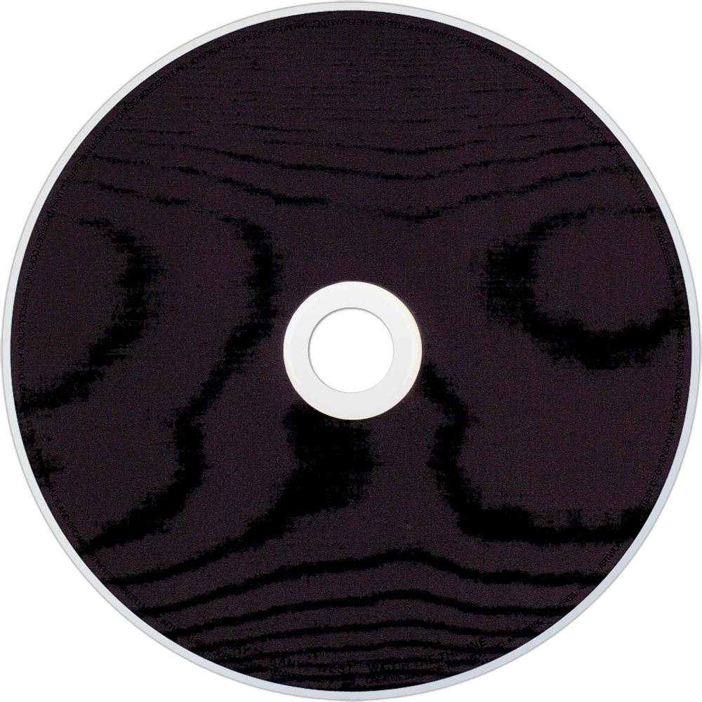 Jay-z Watch The Throne Cd Disc Image - Hornet (1000x1000)