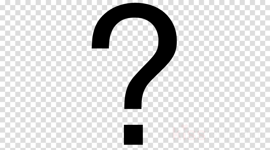 Question Mark Png Clear Background Clipart Computer - Spoon And Fork Clipart (900x500)