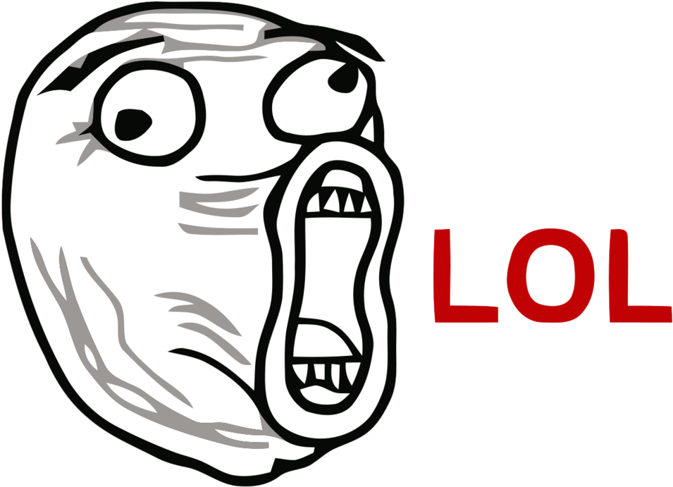 For The Trolls - Lol Face (1000x733)