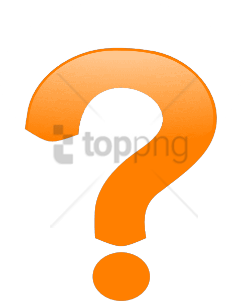 Free Png Question Mark Clipart Png Png Image With Transparent - Orange Question Mark Png (480x600)