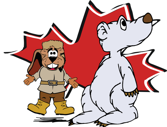 Canadian Confidential History For Kids Stagecoach Stop - Cartoon (674x516)