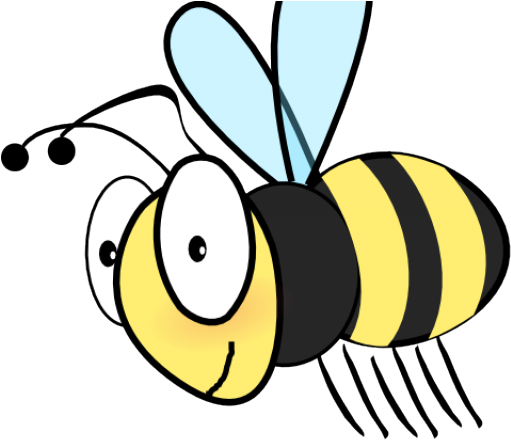 Smileys Clipart Bee - Cartoon Bee Transparent Background (640x480)